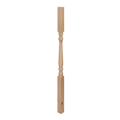 Blueprint Joinery Ltd Cambridge Pine Colonial Stair Spindle Trade Box Of 16 (H) 900mm X (W) 41mm from B&Q