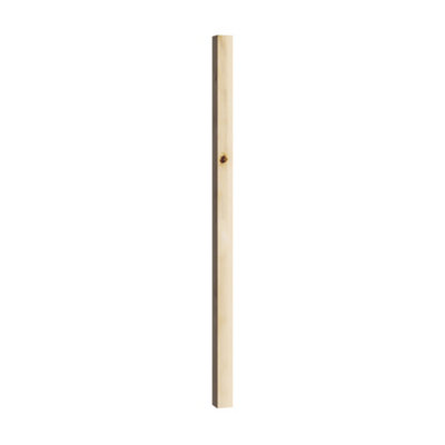 Cheshire Mouldings Plain Natural Pine Spindle (H)900mm (W)41mm from B&Q
