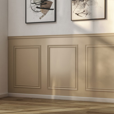 Cheshire Mouldings Pine Dado Wall Panelling Kit (H)2000mm (W)65mm (T)50mm from B&Q