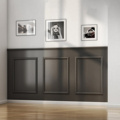 Cheshire Mouldings Pine Dado Wall Panelling Kit (H)2000mm (W)45mm (T)9mm from B&Q