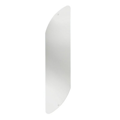 Cheshire Mouldings Clarity Clear Glass Staircase Rake Panel For Stairs (T) 8mm (W) 200mm (H) 832mm from B&Q