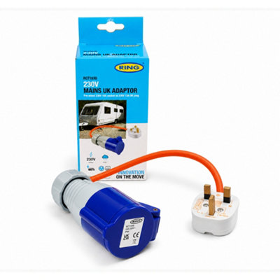 Ring RCT1630 230V Ac 16A Trailer Towing Mains Uk Adaptor Single - Image 3