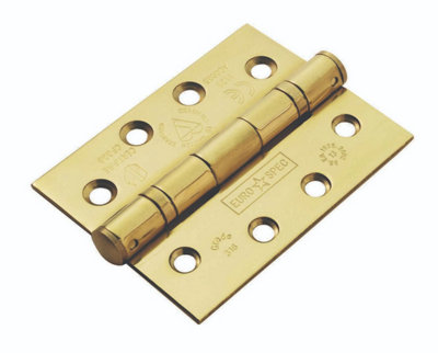 Eurospec Pvd Enduro Grade 13 Ball Bearing HingeGrade 316 Stainless Steel (Cen1433/13Pvd) from B&Q
