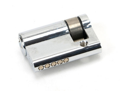 Eurospec Polished Chrome Euro Single Cylinder 45mmKa (Cyb74145Pc) from B&Q