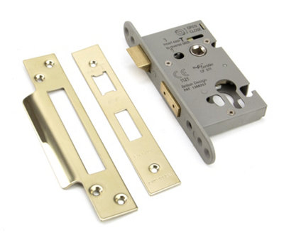 Eurospec Pvd Euro Profile Sashlock 64mm (Ess5025Pvd) from B&Q