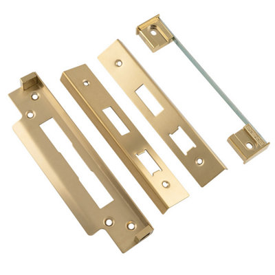 Eurospec Pvd EasiT Rebate Set Sashlock 13mm (Ars5105Pvd) from B&Q