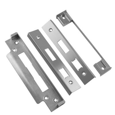 Eurospec Satin Stainless Steel Easi-T Rebate Set Sashlock 13mm (Ars5105Sss) from B&Q
