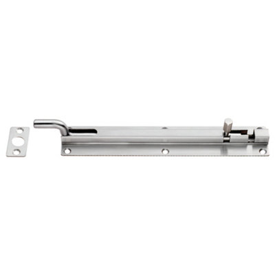 Eurospec Satin Stainless Steel Cranked Barrel Bolt (Bbt1200Cr/sss)