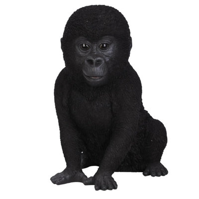 Vivid Arts Baby Gorilla Garden Ornament from B&Q