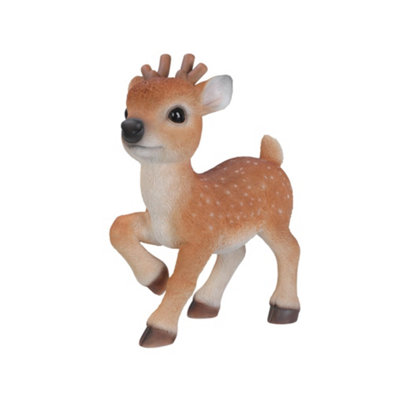 Vivid Arts Playful Running Reindeer Large Christmas Ornament from B&Q