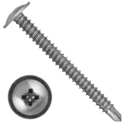 B&Q Bay Pole Screws 4.8 X 80 (100pcs)