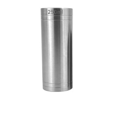 Chabrias Ltd 250Ml Premium Stainless Steel Silver Thimble Measure BarwareCocktail & Wine MeasureGovernment Stamped from B&Q