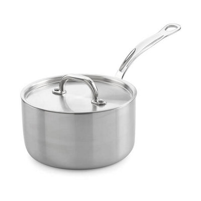 Samuel Groves Classic Stainless Steel Triply 16Cm Saucepan With Lid from B&Q