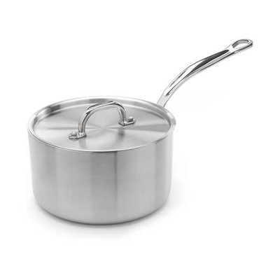 Samuel Groves Classic Stainless Steel Triply 18Cm Saucepan With Lid from B&Q