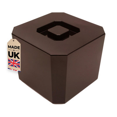 Chabrias Ltd 6 Litre Brown Octagonal & Double Walled Insulation Ice Bucket With Lid from B&Q