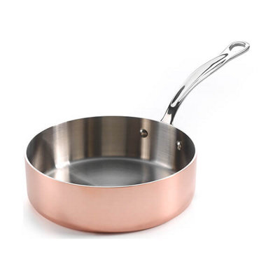 Samuel Groves Copper Induction 20Cm Saute Pan from B&Q