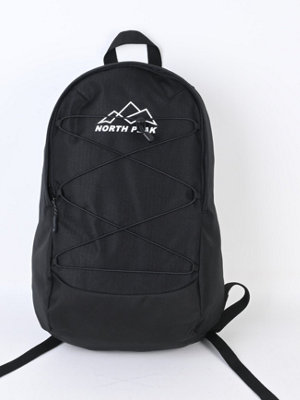 North Peak Ascend Black Backpack from B&Q