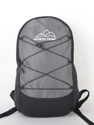 North Peak Ascend Grey Backpack from B&Q