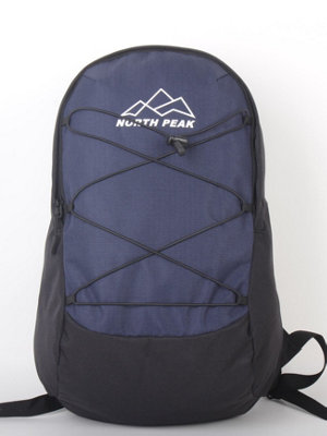 North Peak Ascend Navy Backpack from B&Q
