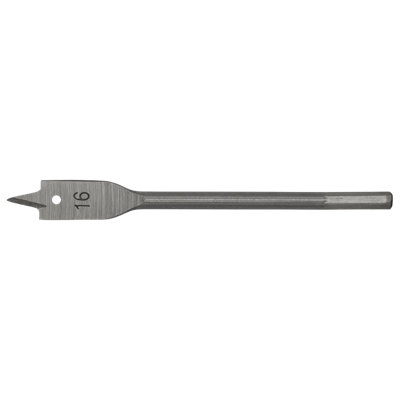 Sealey Fully Hardened High Performance Flat Wood Bit 16Mm X 152Mm Fwb16