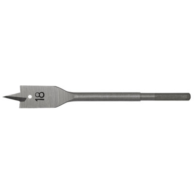 Sealey Fully Hardened High Performance Flat Wood Bit 18Mm X 152Mm Fwb18