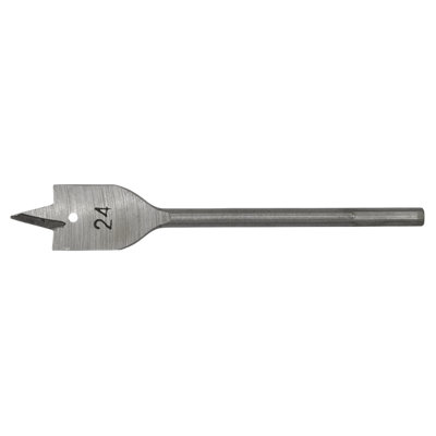 Sealey Fully Hardened High Performance Flat Wood Bit 24Mm X 152Mm Fwb24
