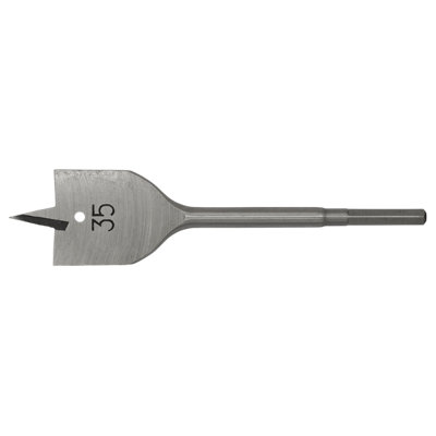 Sealey Fully Hardened High Performance Flat Wood Bit 35Mm X 152Mm Fwb35