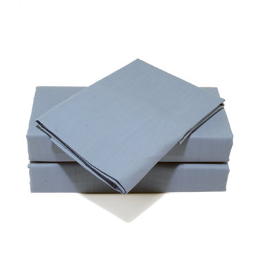  - Percale Ocean Pack Of Two Envelope End 180 Thread Count Pillowcases