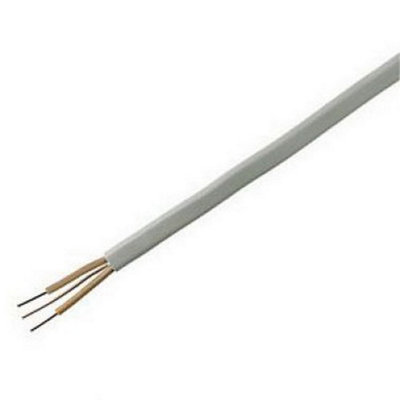 B&Q -  Te1.5-50 Wiring House Twin & Earth Cable 1.5mm² Grey 18 Amps 50M