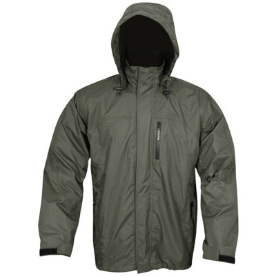 B&Q -  Technical Featherlite Jacket Hunters Green Size Xxx Large