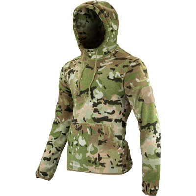 B&Q -  Fleece Hoodie V-Cam Size Small