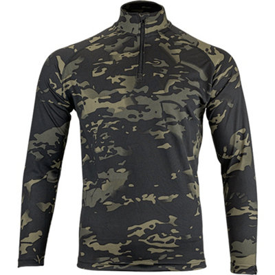 B&Q -  Mesh-Tech Armour Top V-Cam Black Size Small