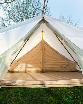 Canvas Tent Shop Bell Tent Half Inner For 4M Kokoon Deluxe Or Polycotton Bell Tent from B&Q