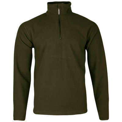 Jack Pyke Dark Country Fleece Top Olive Medium