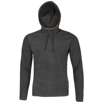 B&Q -  Country Fleece Hoodie Charcoal Size Xx Large