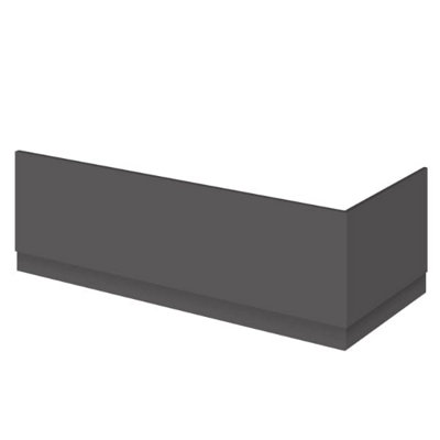 Nuie 750mm Bath End Panel  Athena Bath End Panel And Plinth from B&Q