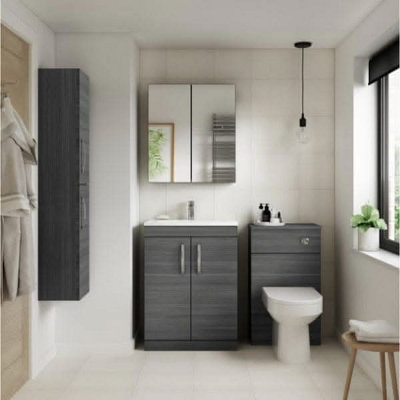 Nuie 500 Fs 2-Door Vanity & Basin 1 from B&Q