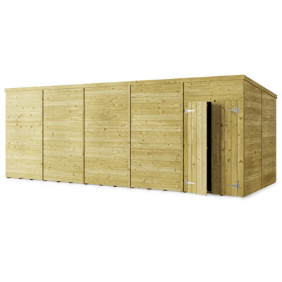 StoreMore Store More Tongue And Groove Pent Shed - 20X8 Windowless