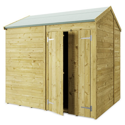 StoreMore Store More Tongue And Groove Apex Shed - 8X6 Windowless