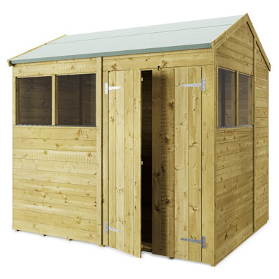 StoreMore Store More Tongue And Groove Apex Shed - 8X6 Windowed