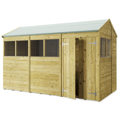 StoreMore Store More Tongue And Groove Apex Shed - 12X6 Windowed-36595