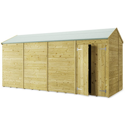 StoreMore Store More Tongue And Groove Apex Shed - 16X6 Windowless-36596