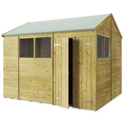 StoreMore Store More Tongue And Groove Apex Shed - 10X8 Windowed