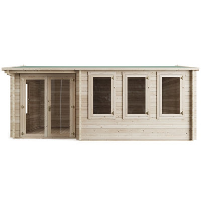 StoreMore Store More Welbeck Reverse Apex Garden Office - 5.5M X 5.0M