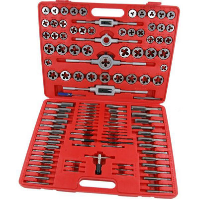 Neilsen Imperial Tap And Die Set. Alloy Steel. 115Pcs (Neilsen Ct2139)