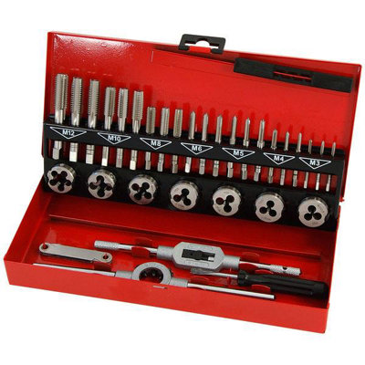 Neilsen Tap And Die Set 32 Piece Metric Hss (Neilsen Ct2316)