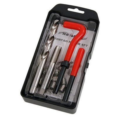 Neilsen 15Pc Thread Repair Kit M12 X 1.5 X 16.3Mm Helicoil Coil Twist Drill Tap (Ct2747)