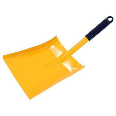 9" Coal Shovel 228mm Metal Fireplace Contractors Spade Pet Dog Scoop Ct2821 from B&Q