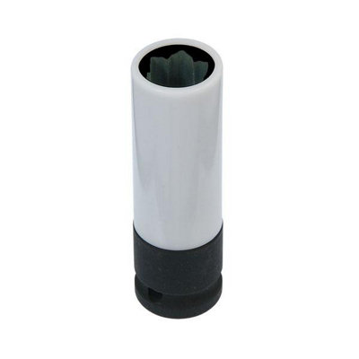 1/2" Sleeved Wheel Nut Socket Convex 17mm For Various Mercedes Benz And Maybach Vehicles (Neilsen Ct3935) from B&Q