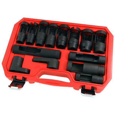 Neilsen 14Pc Diesel Injector Lambda Socket Set 1730mm (Nelisen Ct4233) from B&Q